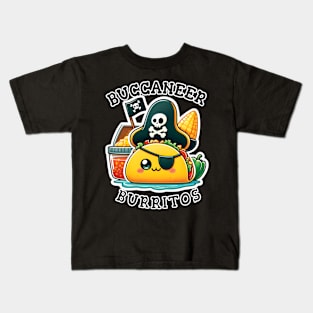 Pirate Baby Taco Feast Kids T-Shirt